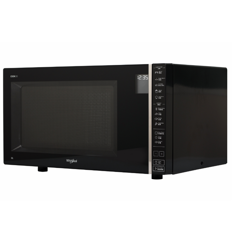 Whirlpool MS3001B 30L Solo Freestanding Microwave Oven Kitchen