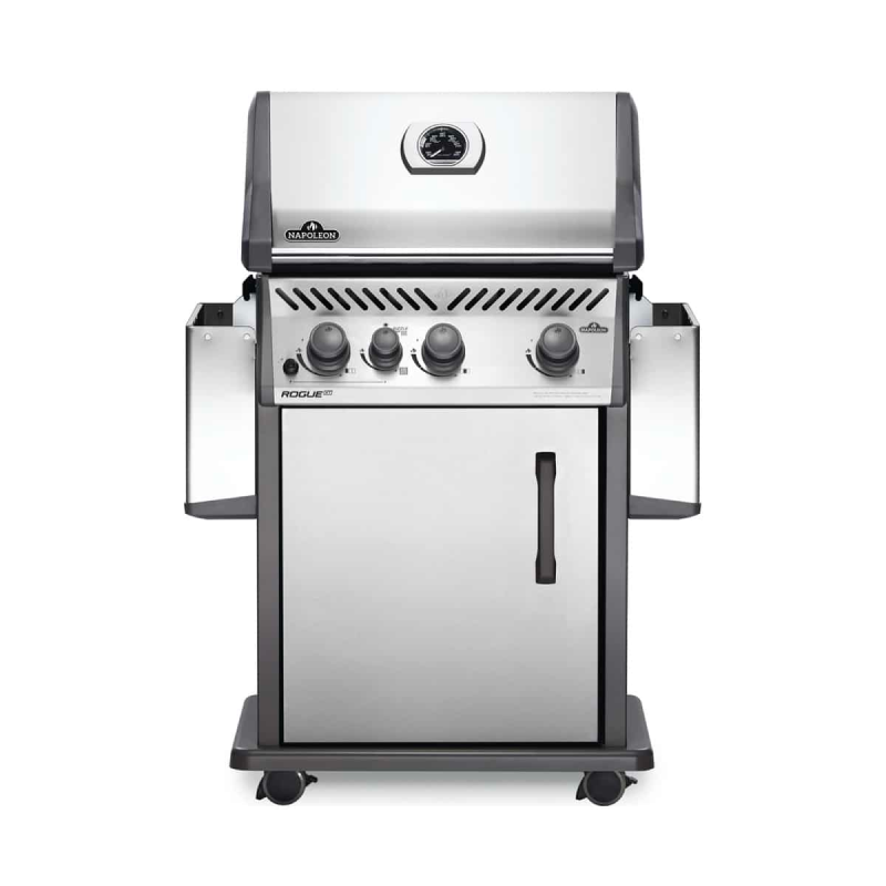 Napoleon RXT425SIBPSS-1-RC Rogue 425 Propane Gas Grill With Infrared Side Burner Stainless Steel