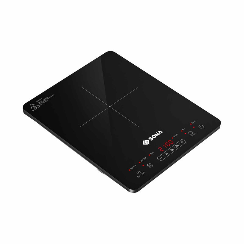 Sona SIC8621 Slim 2100W Induction Cooker with Digital Display