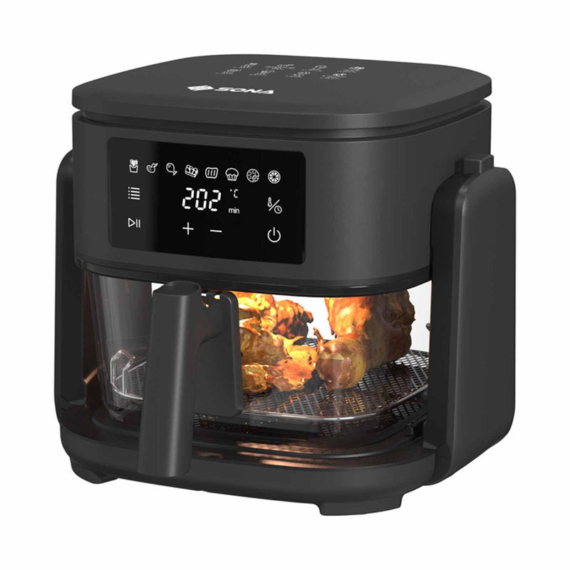 Sona SFRG2773 2-in-1 Digital Air Fryer Grill 5L Capacity