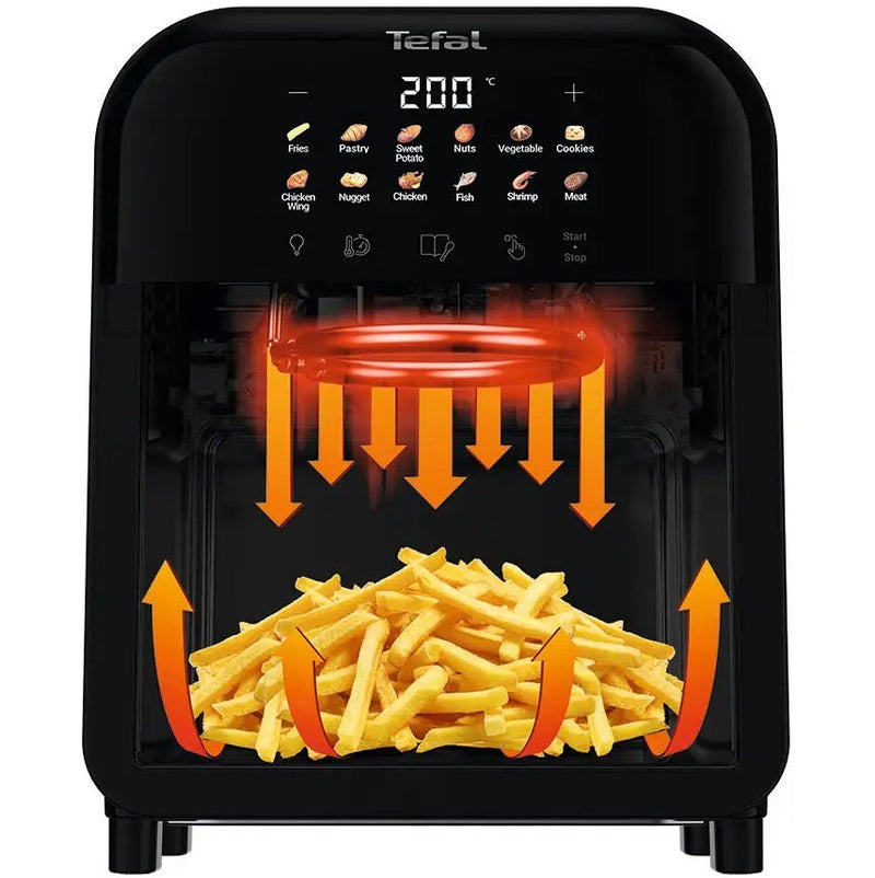 Tefal EY8218 6L Far-Infrared Digital Air Fryer with Window