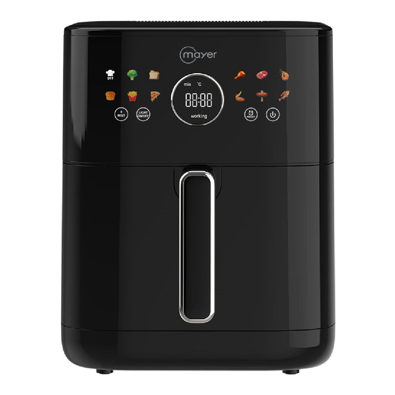 Mayer Double Heating 6L Air Fryer with Mist Technology