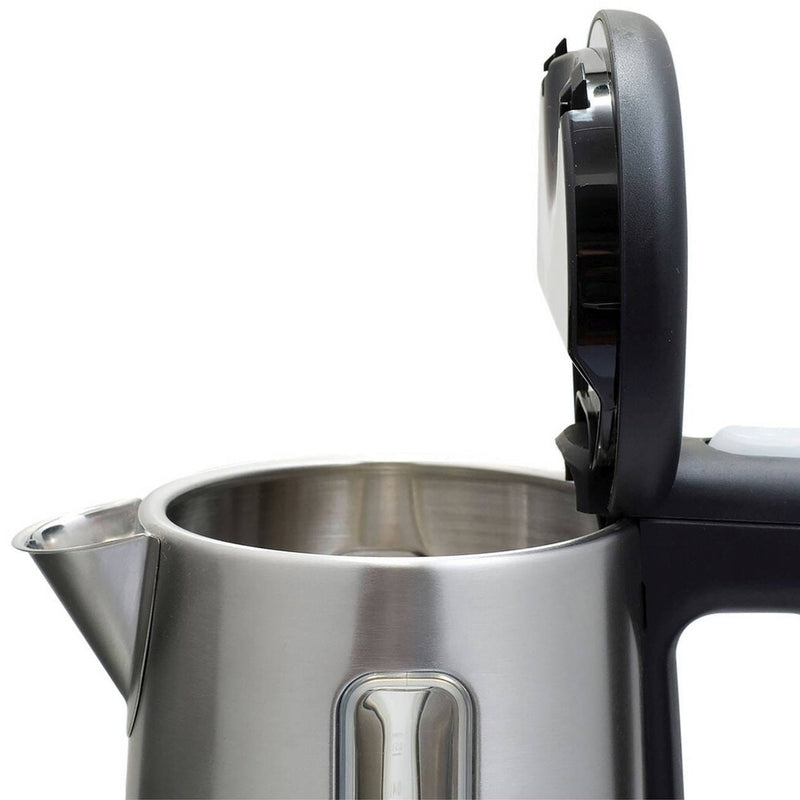 Kenwood Atom 0.5L Brushed Stainless Steel Kettle with Black Trim