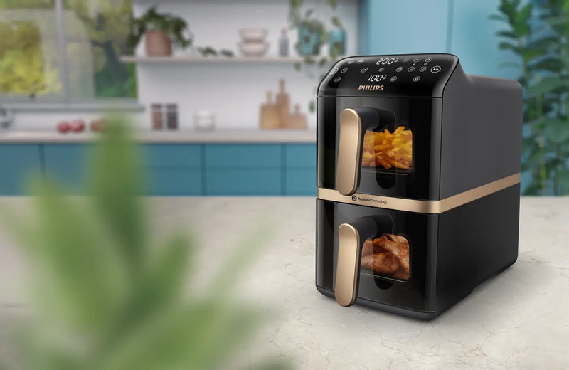 Philips 3000 Series Dual Basket Airfryer NA352/00