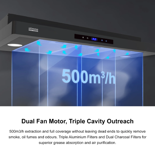Europace ECH5501DBK 90cm Slimline Hood