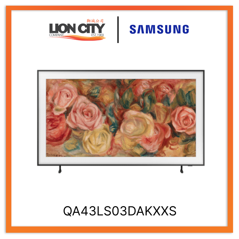 Samsung QA43LS03DAKXXS 43" The Frame LS03D QLED 4K Art Mode Smart TV (2024)