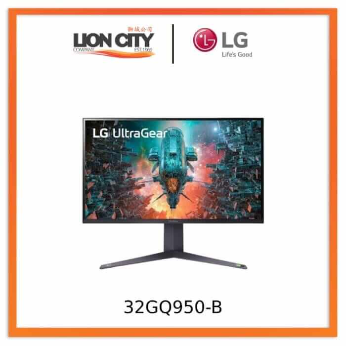 LG 32GQ950-B 32'' UltraGear™ UHD 4K Nano IPS with ATW 1ms 144Hz HDR 1000 Monitor with G-SYNC® Compatible