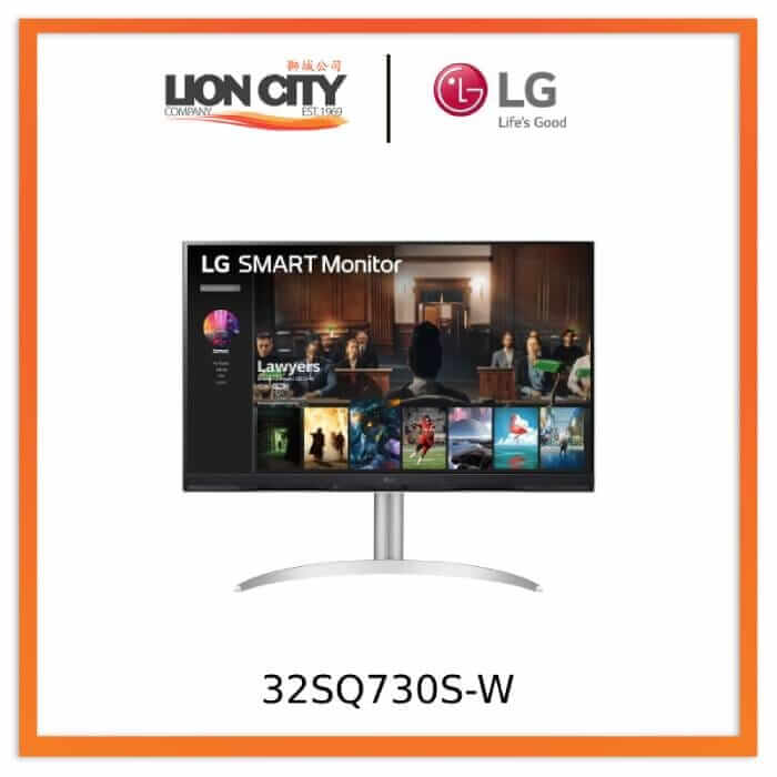 LG 32SQ730S-W UHD 4K 32" Smart Monitor