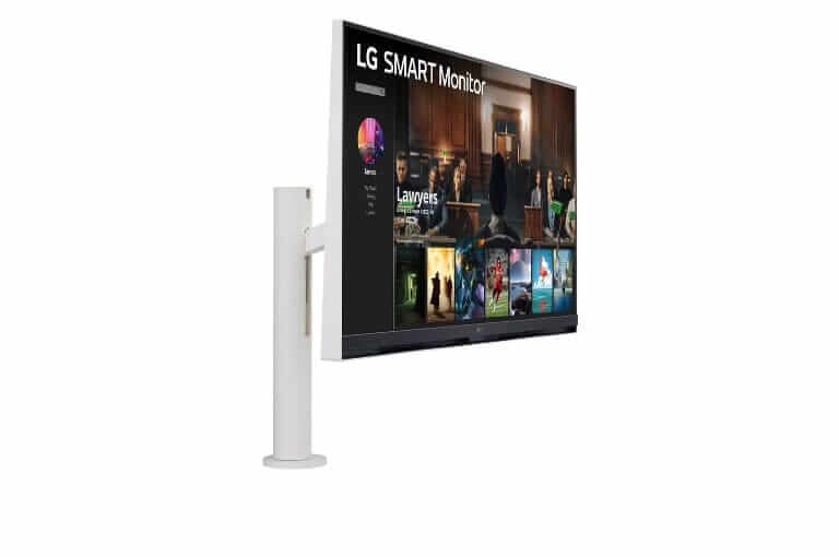 LG 32SQ780S-W 32" 4K UHD Smart Monitor with webOS and Ergo Stand