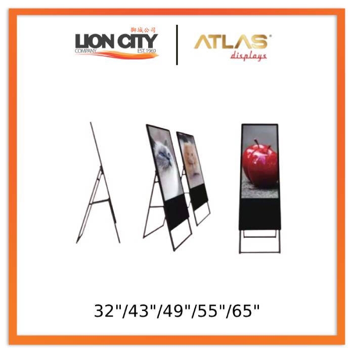 Atlas Portable Kiosk 350nits Android 11.0 2+32G, Non Touch "Contact for Price"