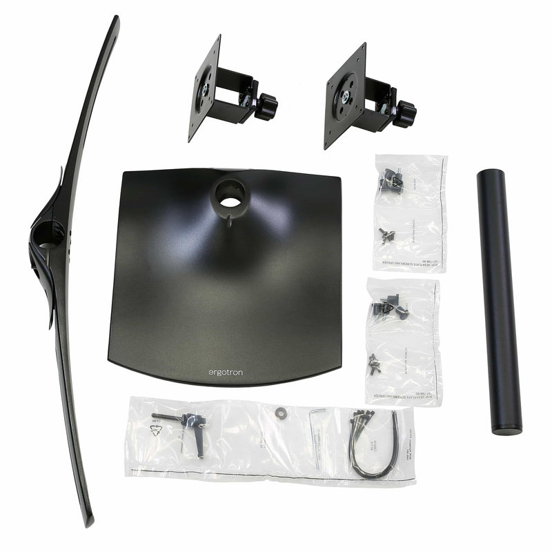Ergotron DS100 Dual-Monitor Desk Stand Horizontal