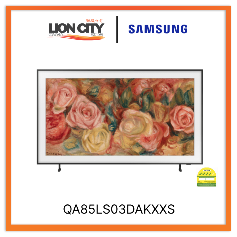 Samsung QA85LS03DAKXXS 85" The Frame LS03D QLED 4K Art Mode Smart TV (2024)