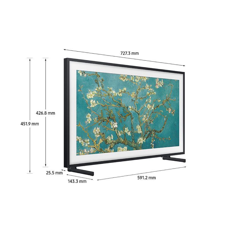 Samsung QA32LS03CBKXXS 32" The Frame LS03C QLED Full HD Art Mode Smart TV (2023)