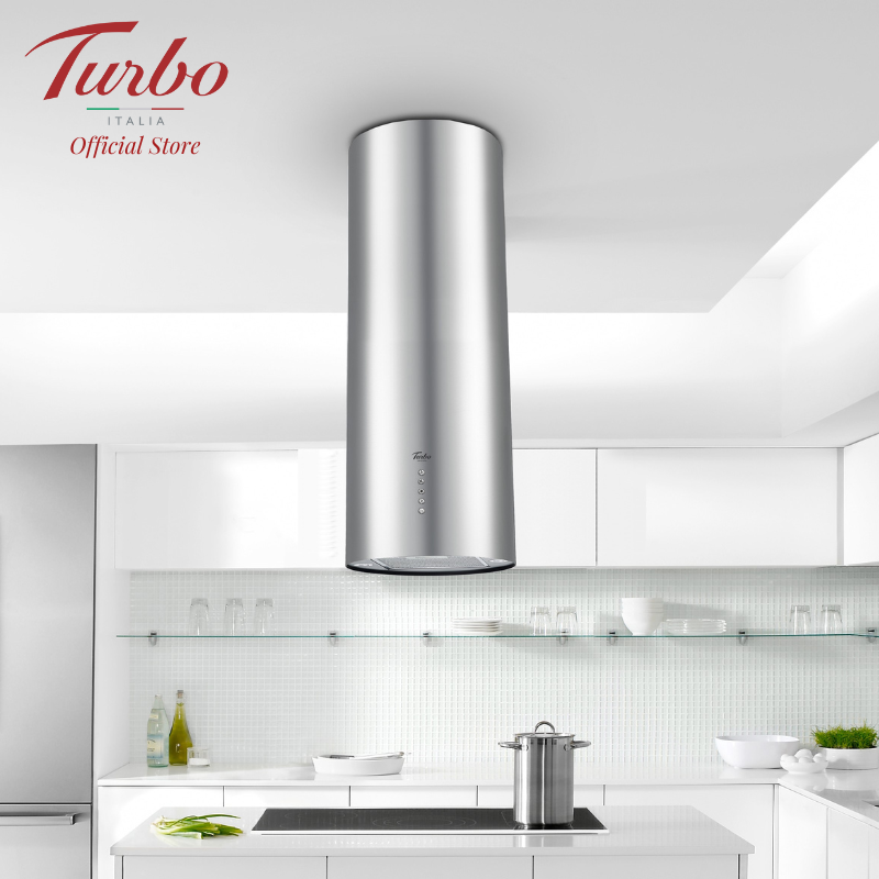 Turbo Italia TA-123ISS 35cm Island Cooker Hood