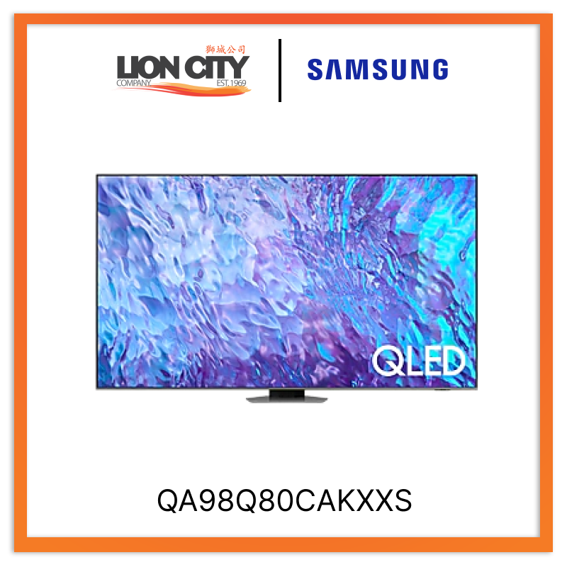 Samsung QA98Q80CAKXXS 98" 2m 47cm (98") Q80C QLED Smart TV