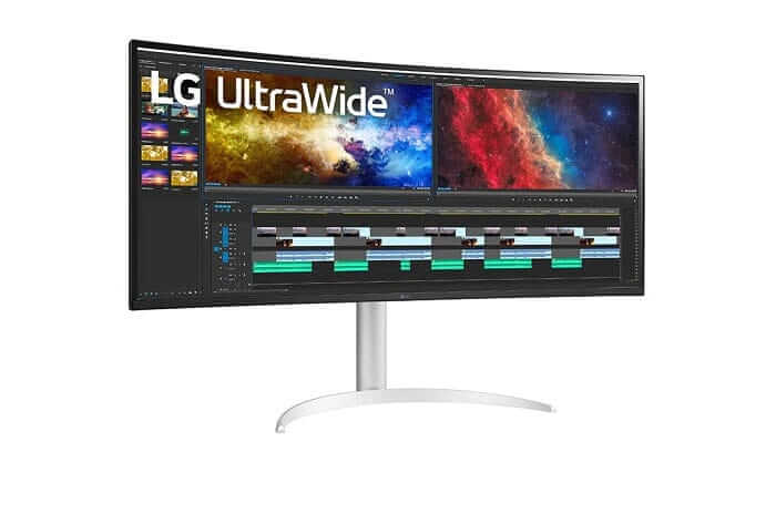 LG 38WP85C-W 38 (96.52cm) Curved UltraWide QHD IPS HDR Monitor with USB Type-C™