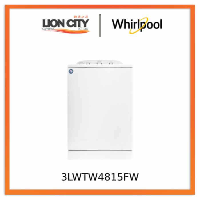 Whirlpool 3LWTW4815FW 15kg Top Load Washing Machine