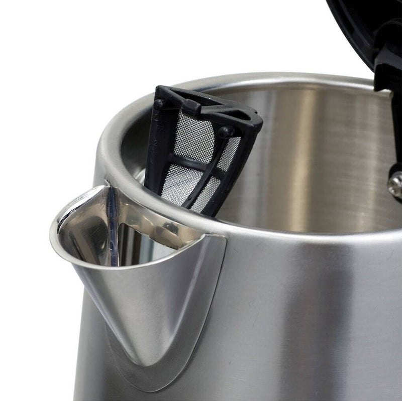 Kenwood Atom 0.5L Brushed Stainless Steel Kettle with Black Trim
