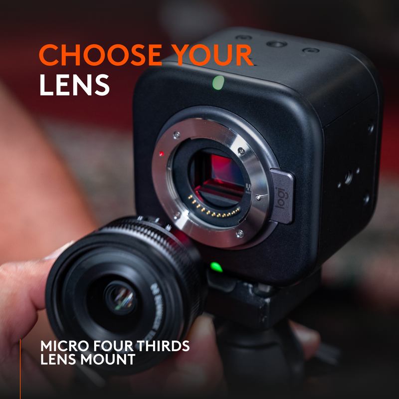 Logitech Mevo Core 4K Micro Four Thirds Live Streaming Camera Graphite
