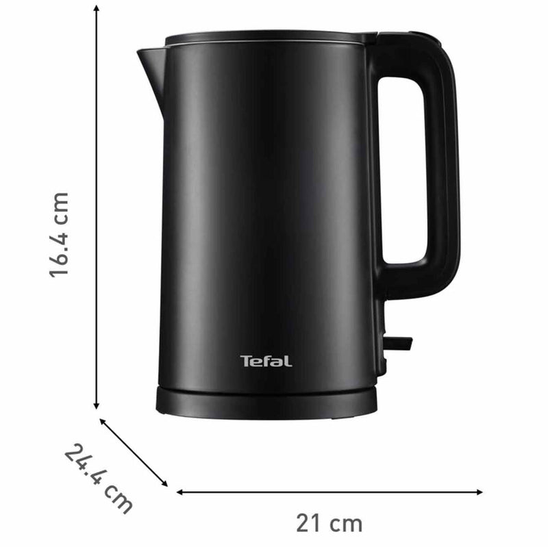 Tefal Thermo Protect 1.5L Stainless Steel Kettle with 1500W Power