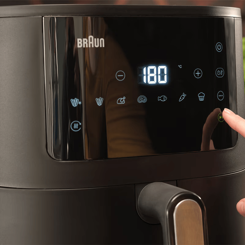 Braun HF3030 MultiFry 3 Digital Airfryer 4.3L High‑Efficiency