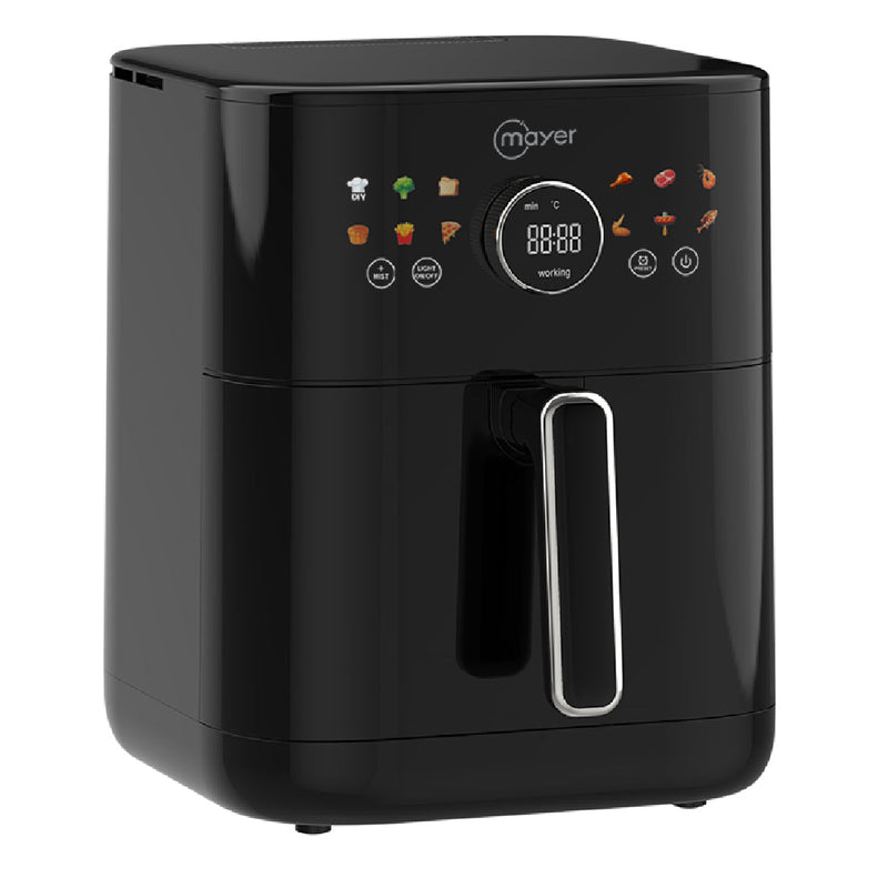 Mayer Double Heating 6L Air Fryer with Mist Technology