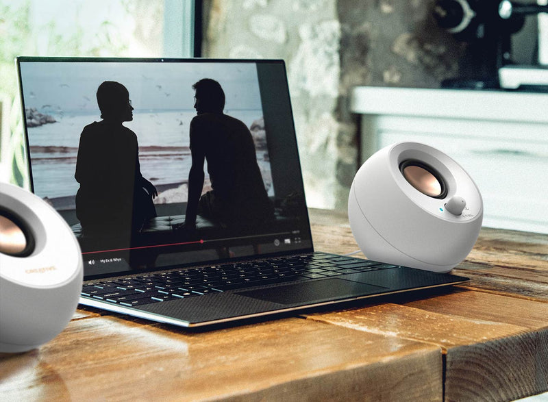 Creative Pebble V3 2.0 USB-C Bluetooth Desktop Speakers