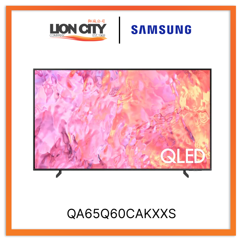 Samsung 65” Q60C QA65Q60CAKXXS QLED 4K Smart TV (2023), 4 Ticks / 36 Months Warranty Pre-order