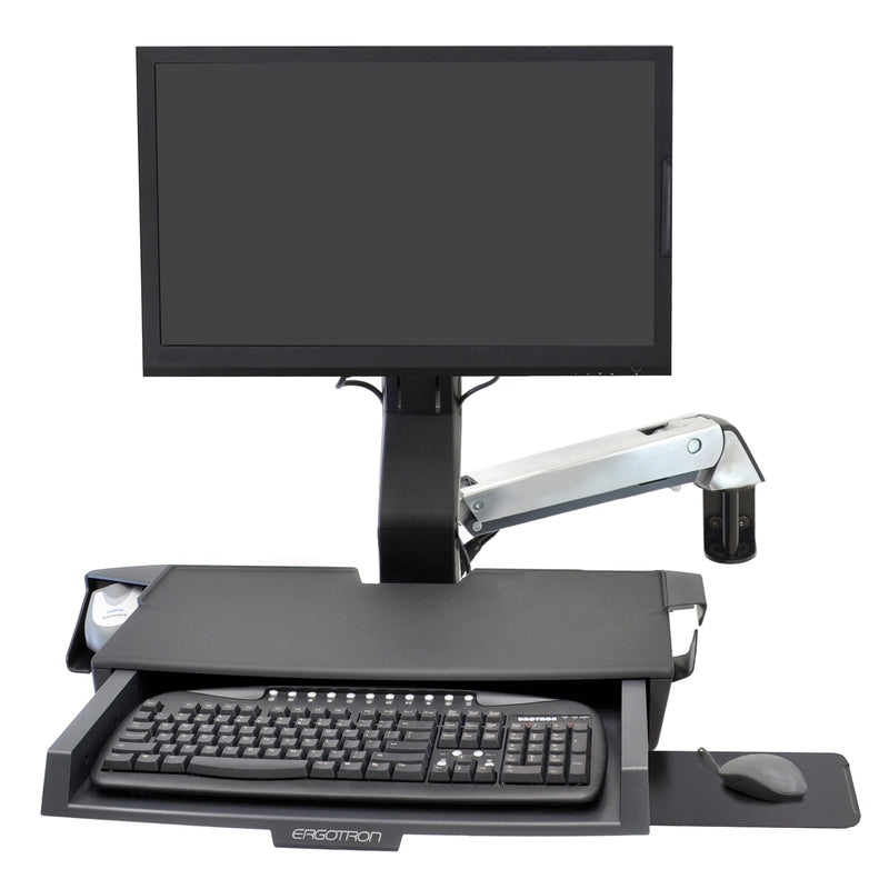 Ergotron SV Combo Arm Worksurface & Pan 45-583-026
