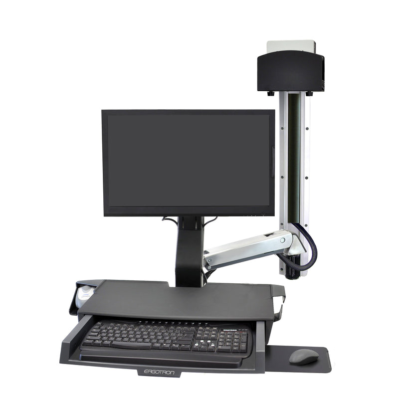 Ergotron SV Combo System Worksurface Small CPU Holder 45-594-026