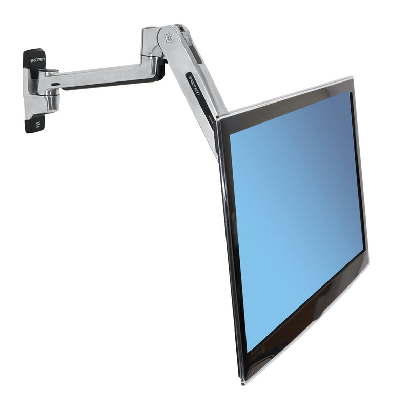 Ergotron LX Sit-Stand Wall Mount LCD Arm 45-353-026
