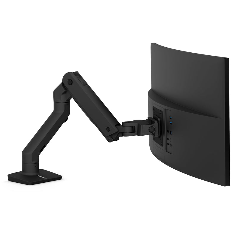 Ergotron HX Desk Monitor Arm Matte Black 45-475-224