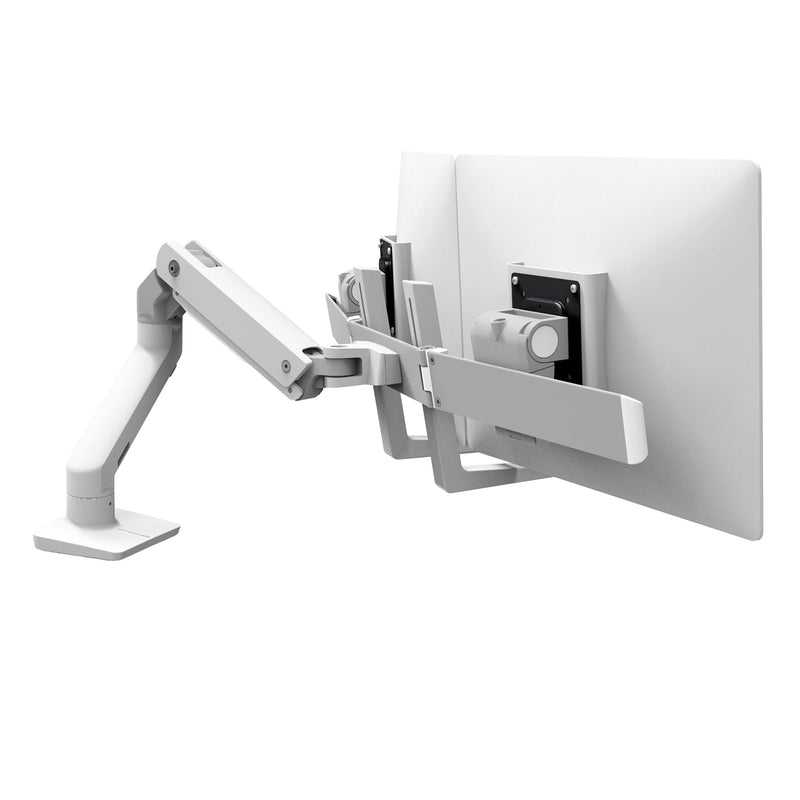 Ergotron HX Dual Monitor Desk Arm White 45-476-216