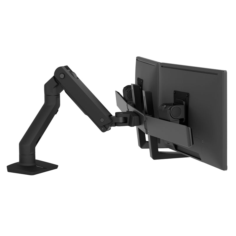 Ergotron HX Dual Monitor Desk Arm Black 45-476-224