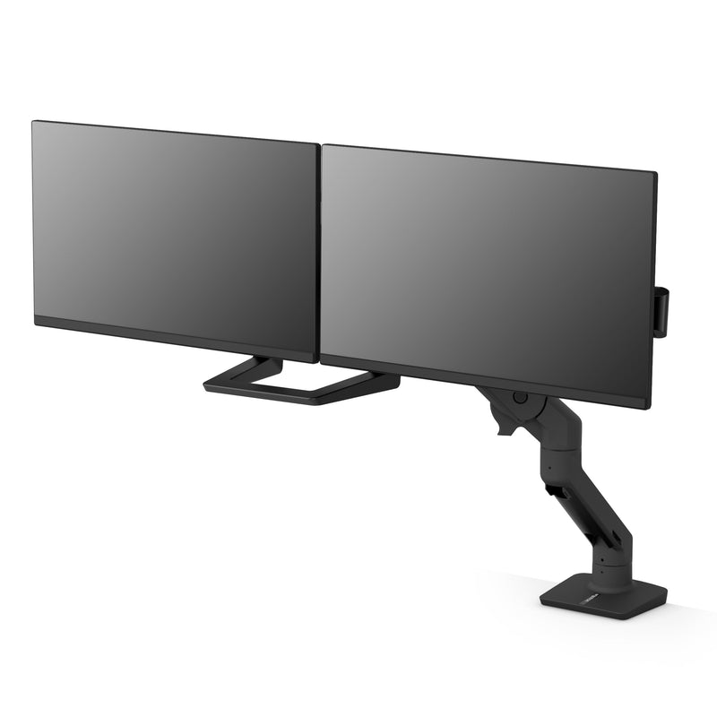 Ergotron HX Dual Monitor Desk Arm Black 45-476-224