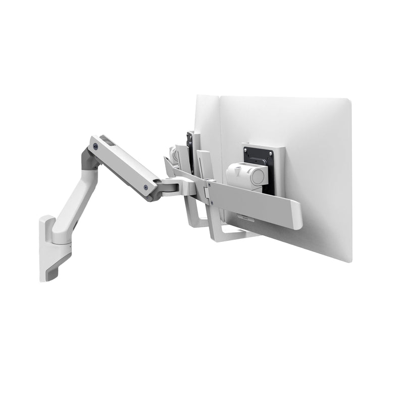 Ergotron HX Wall Dual Monitor Arm White 45-479-216