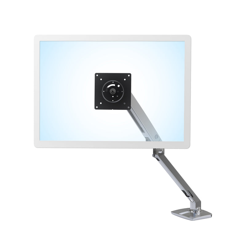 Ergotron MXV Desk Mount Monitor Arm Polished Aluminum 45-486-026