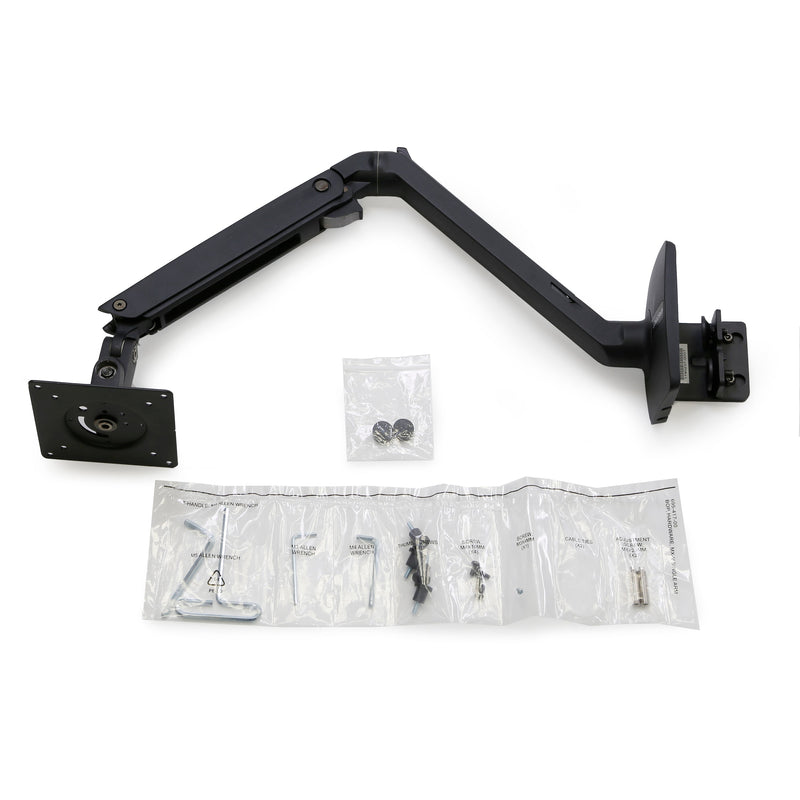 Ergotron MXV Desk Mount Monitor Arm Black 45-486-224