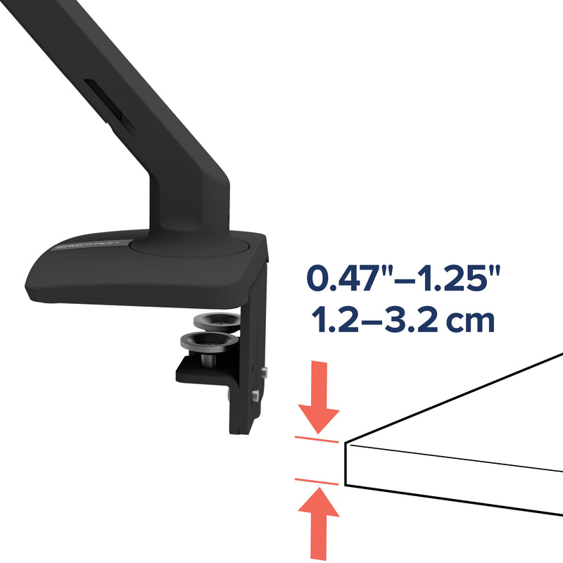 Ergotron MXV Desk Mount Monitor Arm Black 45-486-224