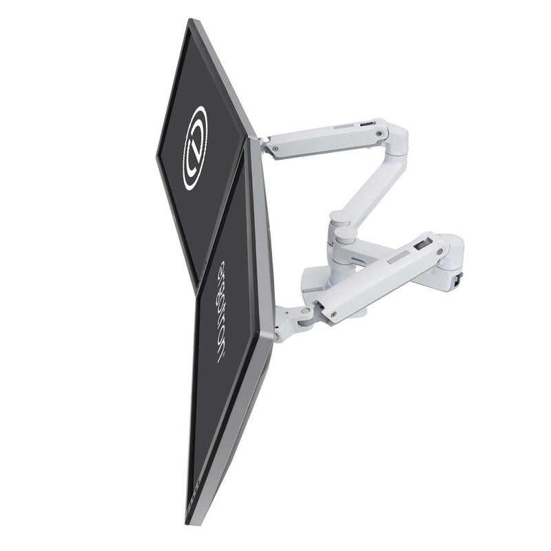 Ergotron LX Dual Desk Mount Side-by-Side Arm White
