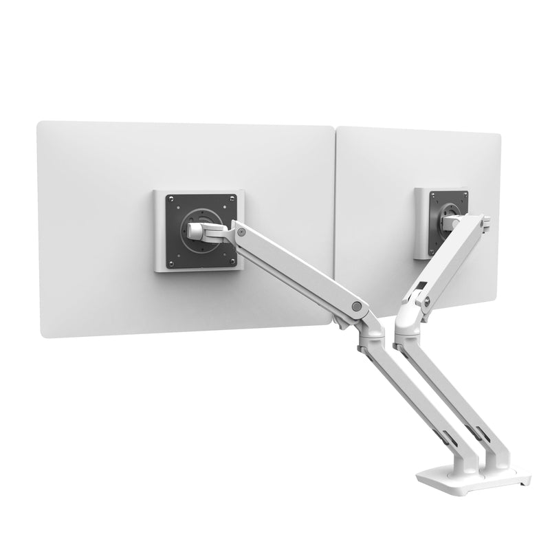 Ergotron MXV Desk Dual Monitor Arm White 45-496-216
