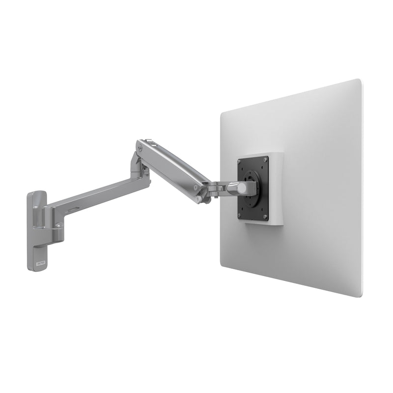 Ergotron MXV Wall Monitor Arm Polished Aluminum