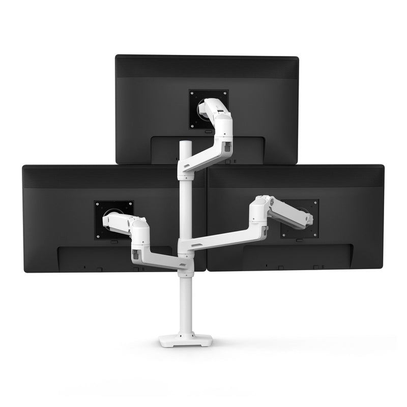 Ergotron LX Dual Stacking Arm White 45-509-216