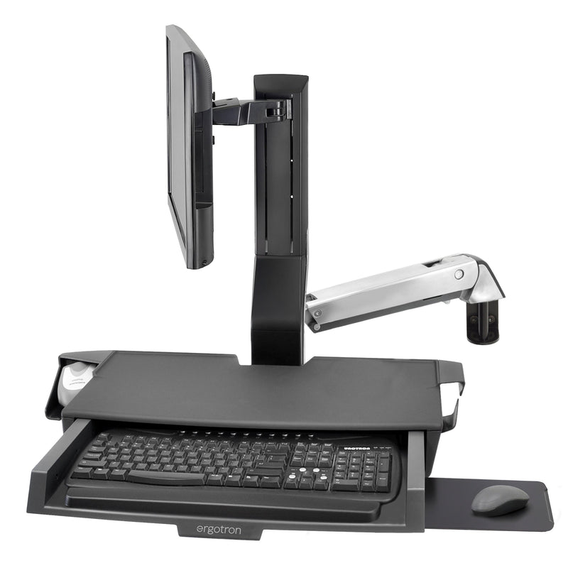 Ergotron SV Combo Arm Worksurface & Pan 45-583-026