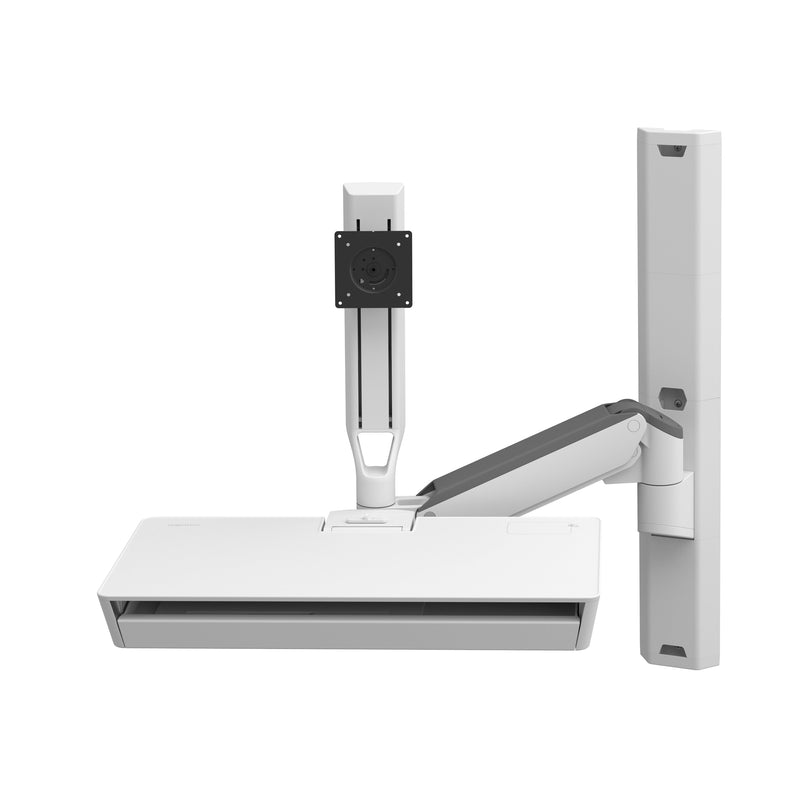 Ergotron CareFit Combo System with Worksurface White 45-619-251