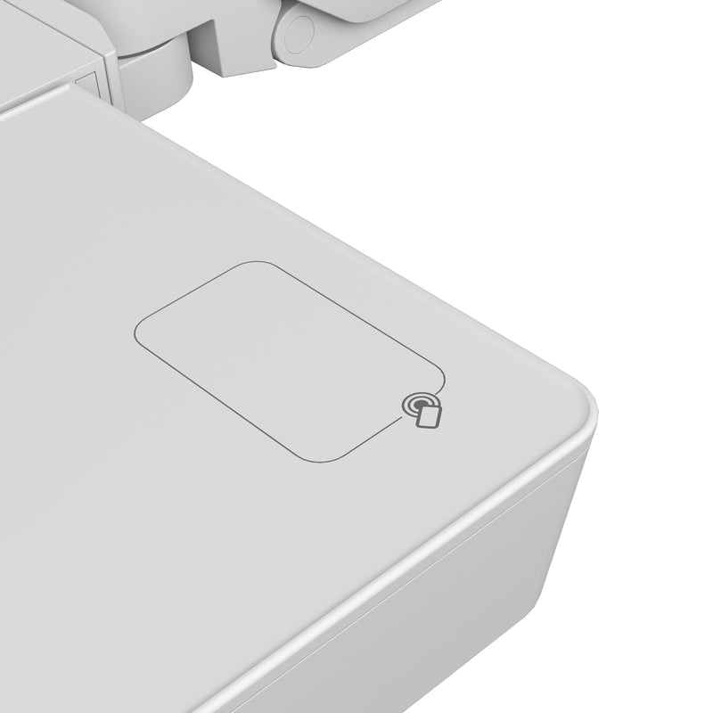 Ergotron CareFit Combo System with Worksurface White 45-619-251