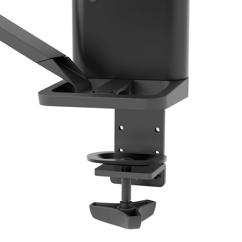 Ergotron TRACE Dual Monitor Desktop Mount Matte Black