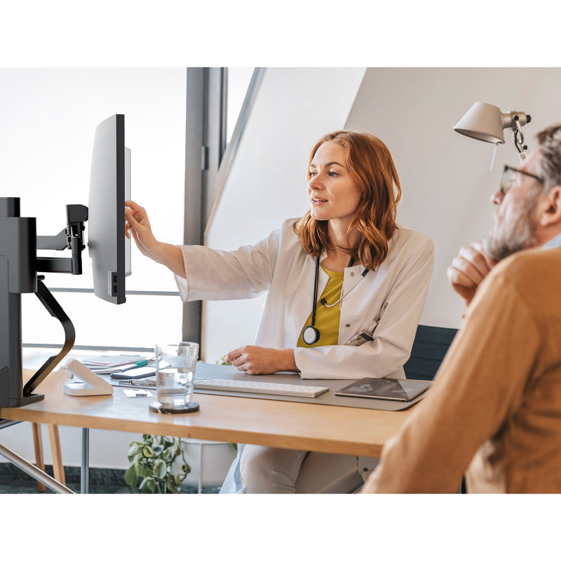 Ergotron TRACE Desktop Monitor Mount Matte Black