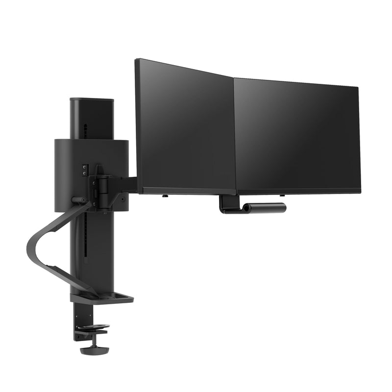 Ergotron TRACE Dual Monitor Desktop Mount Matte Black