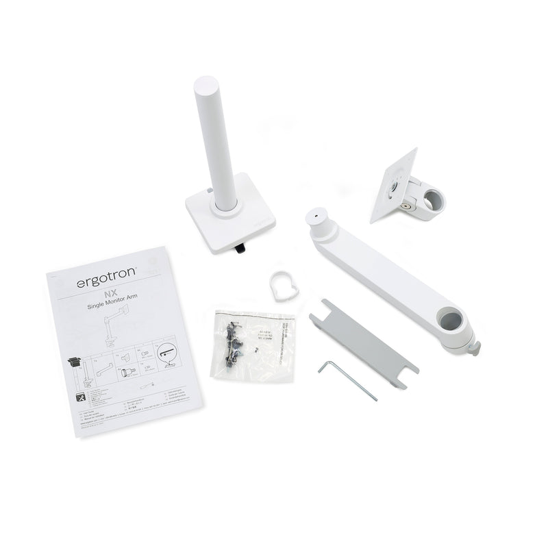 Ergotron NX Monitor Arm White 45-669-216